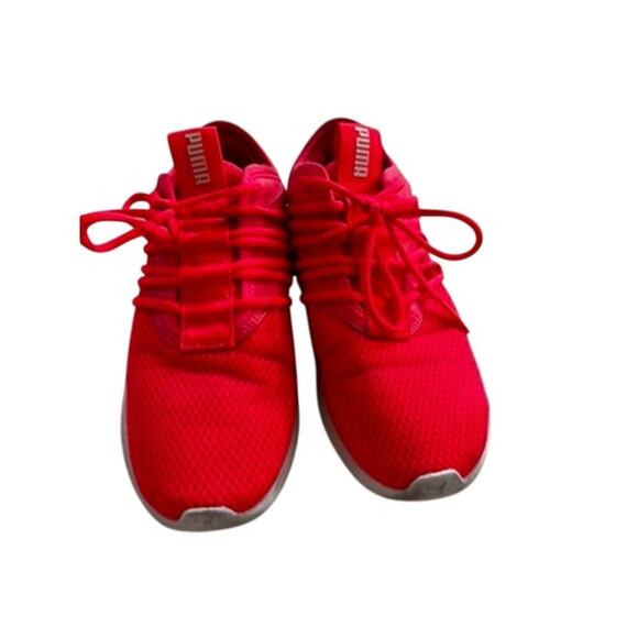 Womens Puma Bright pink/peach running shoes size 6.5 - Picture 8 of 8